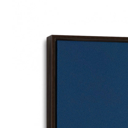 [Color:Espresso], Picture of art in a Espresso frame at an angle