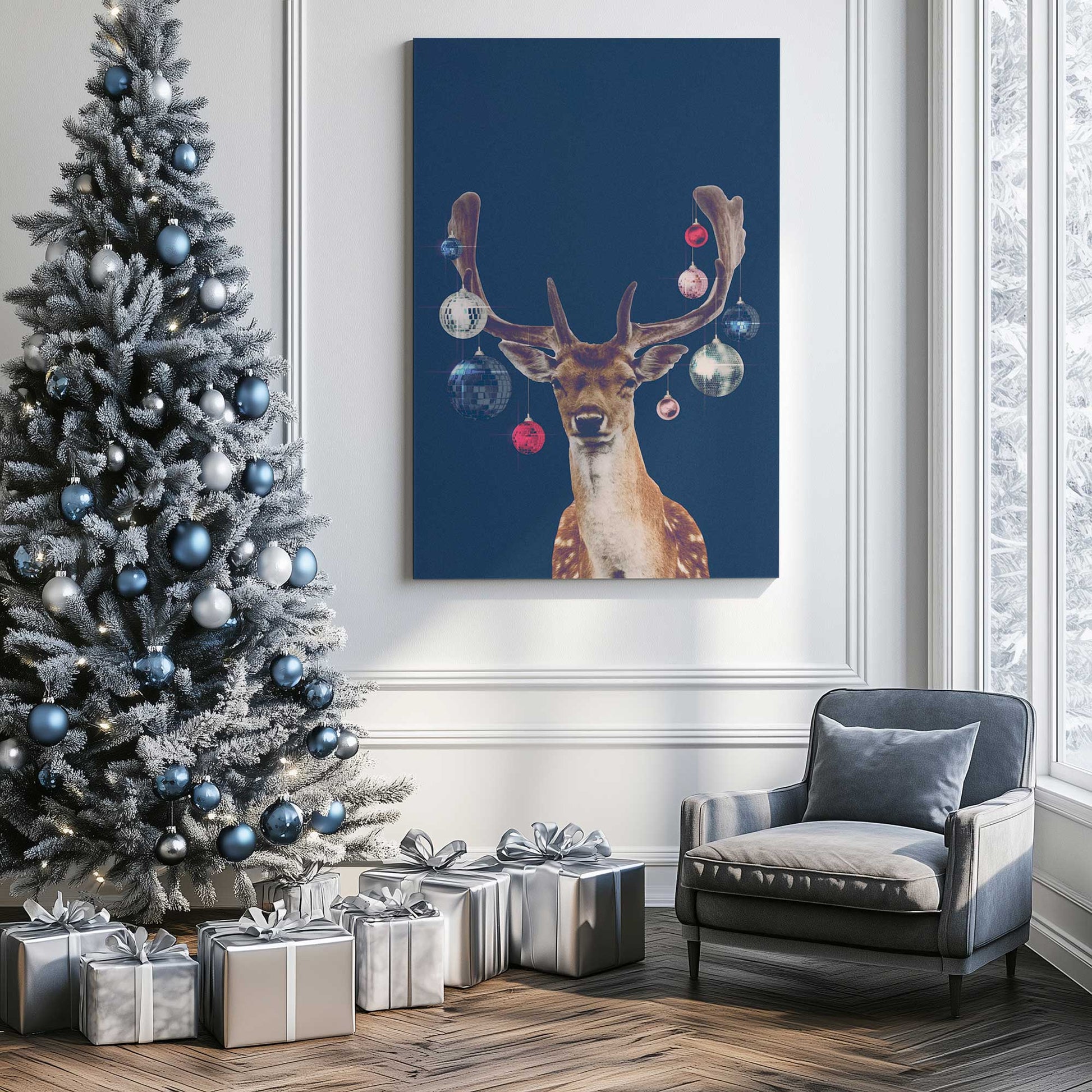 Picture of art in a room