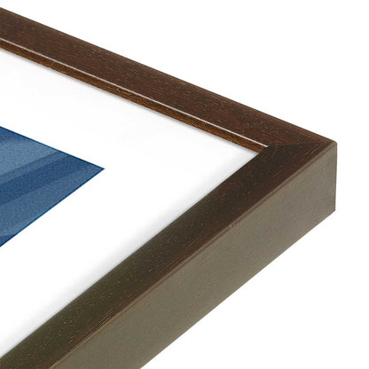 [Color:Belvinder Brown], Picture of art in a Belvinder Brown frame at an angle