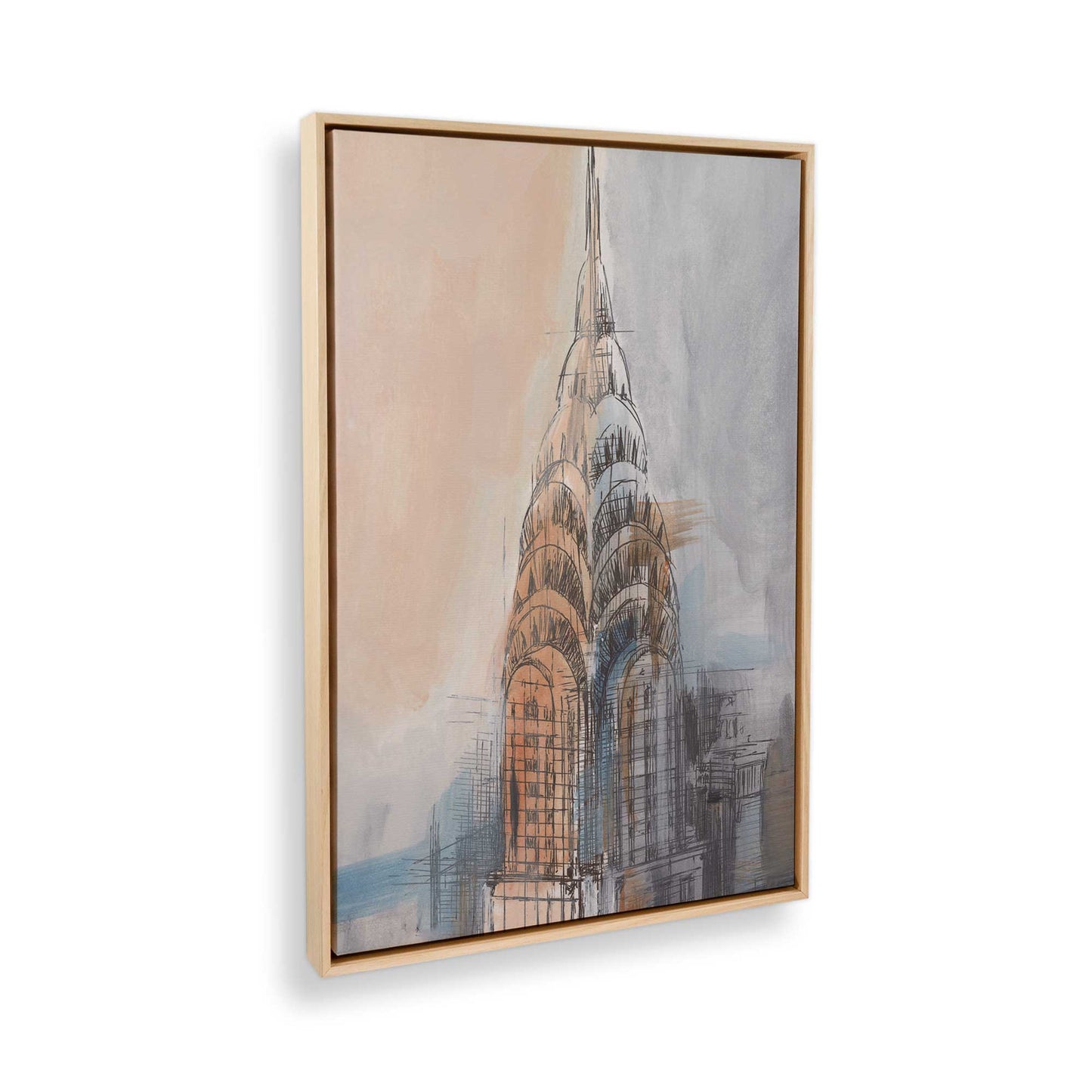 [Color:American Maple], Picture of the corner of the art