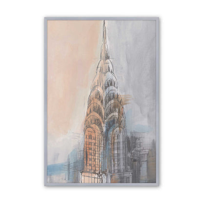 [Color:Polished Chrome], Picture of art in a Polished Chrome frame