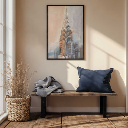 Picture of art in a room