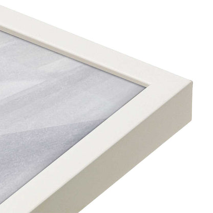 [Color:Opaque White], Picture of art in a Opaque White frame at an angle