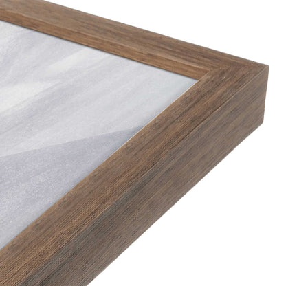 [Color:Walnut], Picture of art in a Walnut frame at an angle