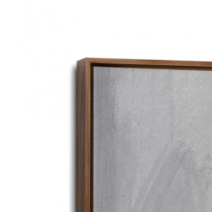 [Color:Walnut], Picture of art in a Walnut frame at an angle