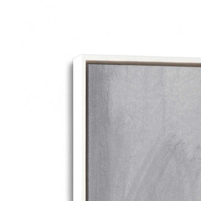 [Color:Opaque White], Picture of art in a White frame at an angle