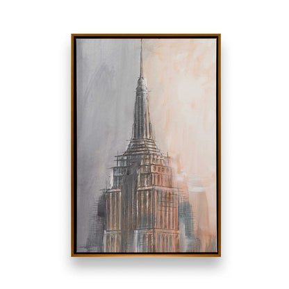 [Color:Polished Gold], Picture of art in a Polished Gold frame