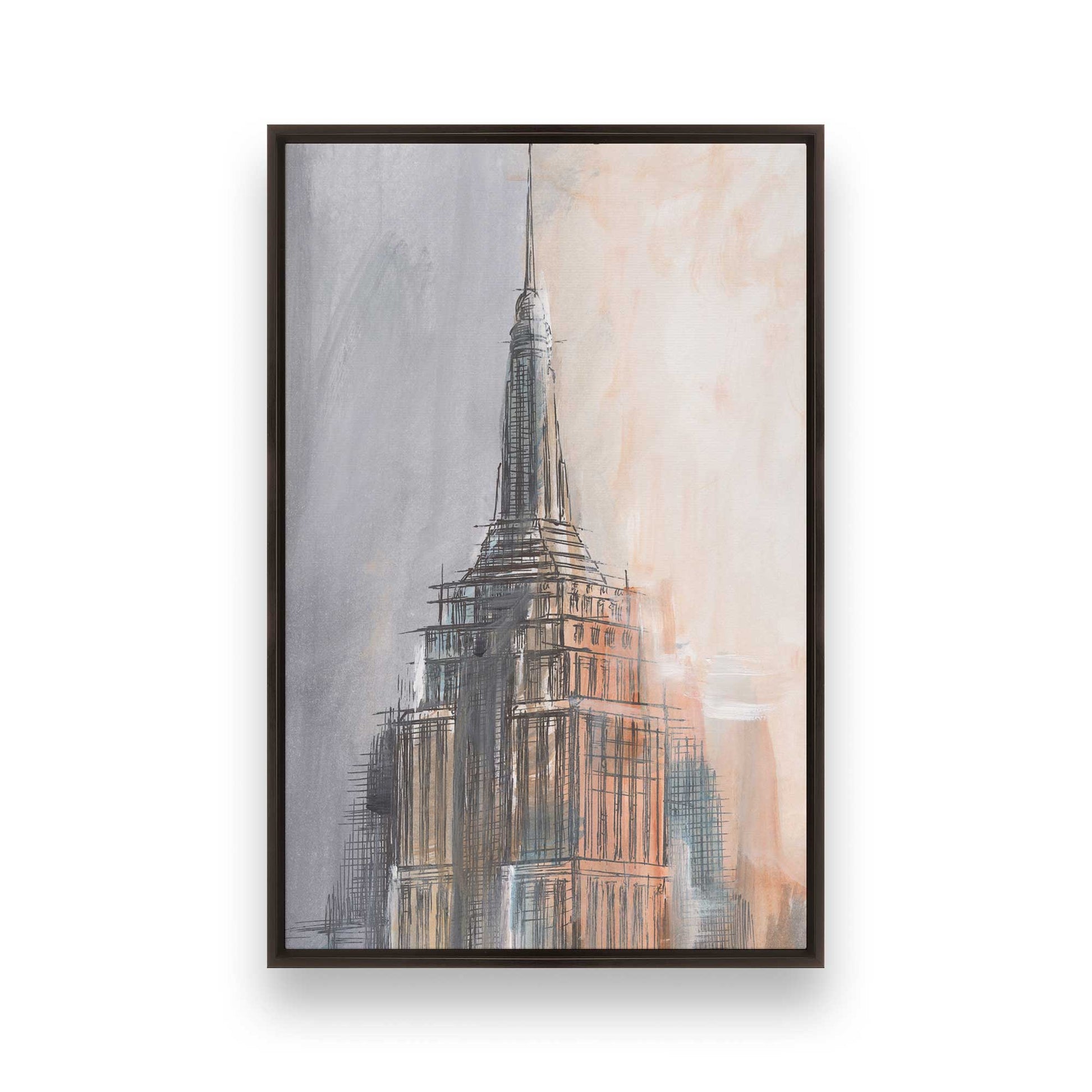 [Color:Espresso], Picture of art in a Espresso frame