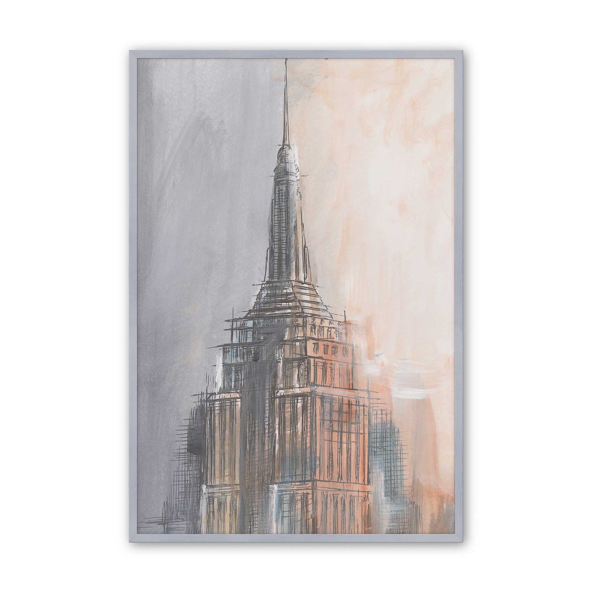 [Color:Polished Chrome], Picture of art in a Polished Chrome frame