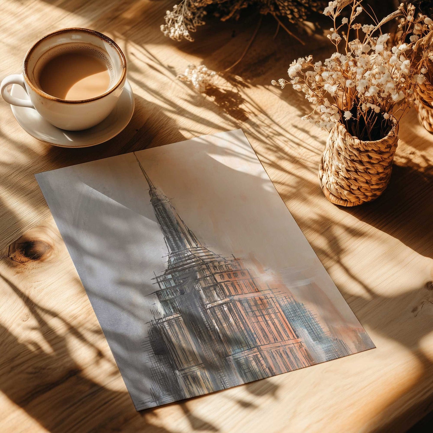 [Color:Rolled Print], Picture of close up of art