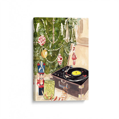 [Color:Stretched Canvas], Picture of art at an angle