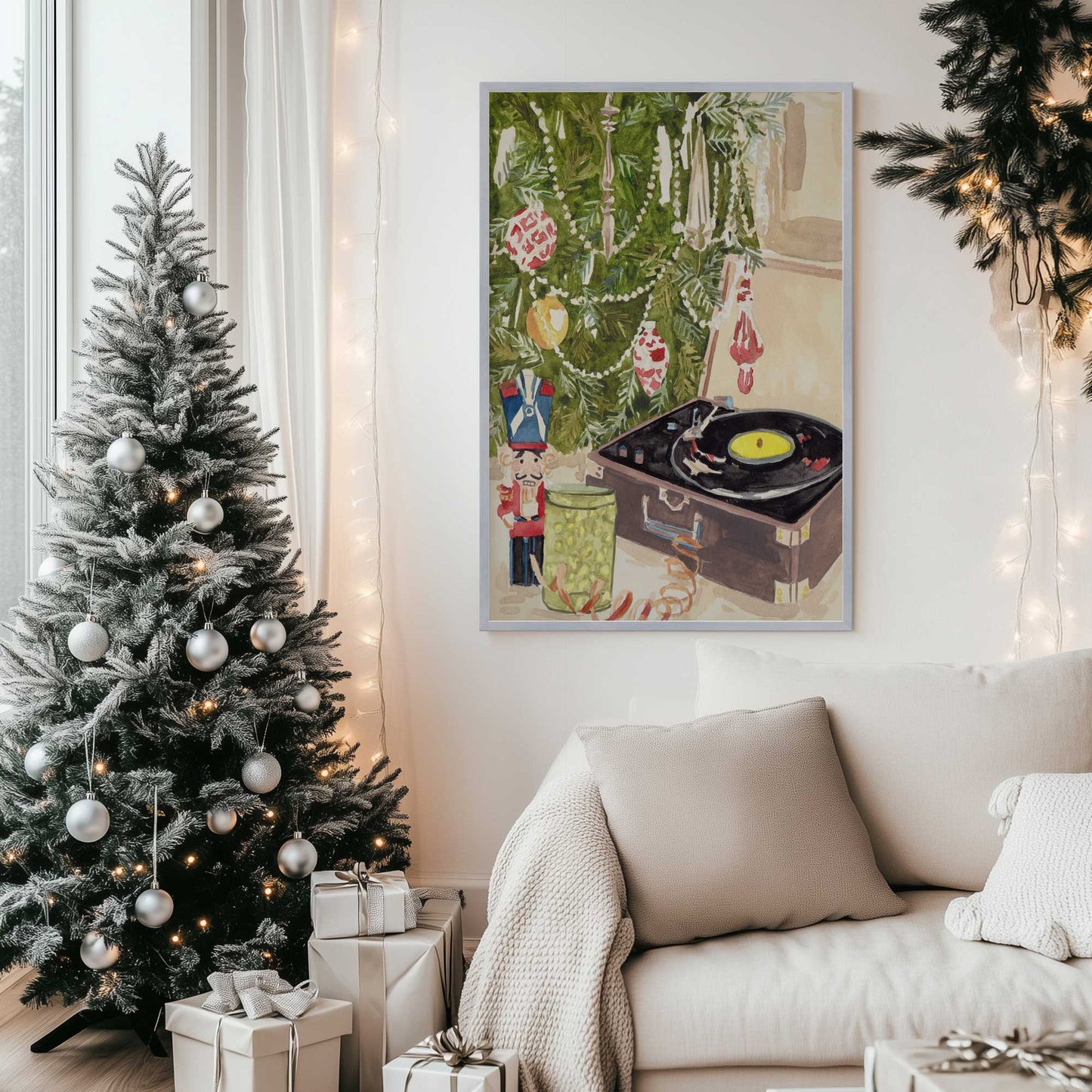 Picture of art in a room