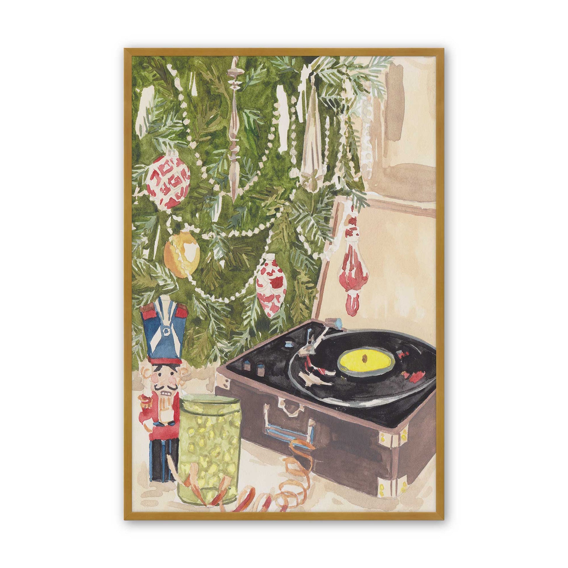 [Color:Polished Gold], Picture of art in a Polished Gold frame