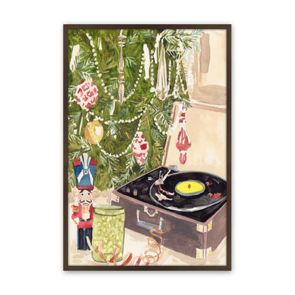 [Color:Belvinder Brown], Picture of art in a Belvinder Brown frame