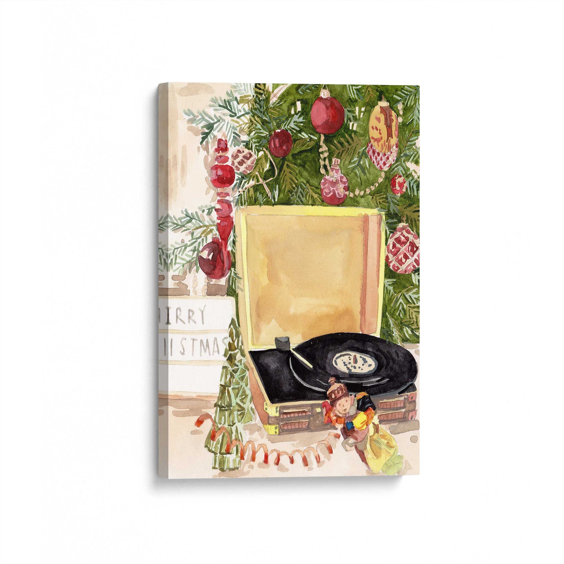 [Color:Stretched Canvas], Picture of art at an angle