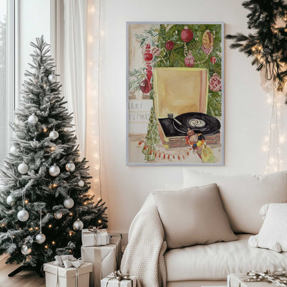 Picture of art in a room