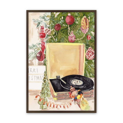 [Color:Belvinder Brown], Picture of art in a Belvinder Brown frame