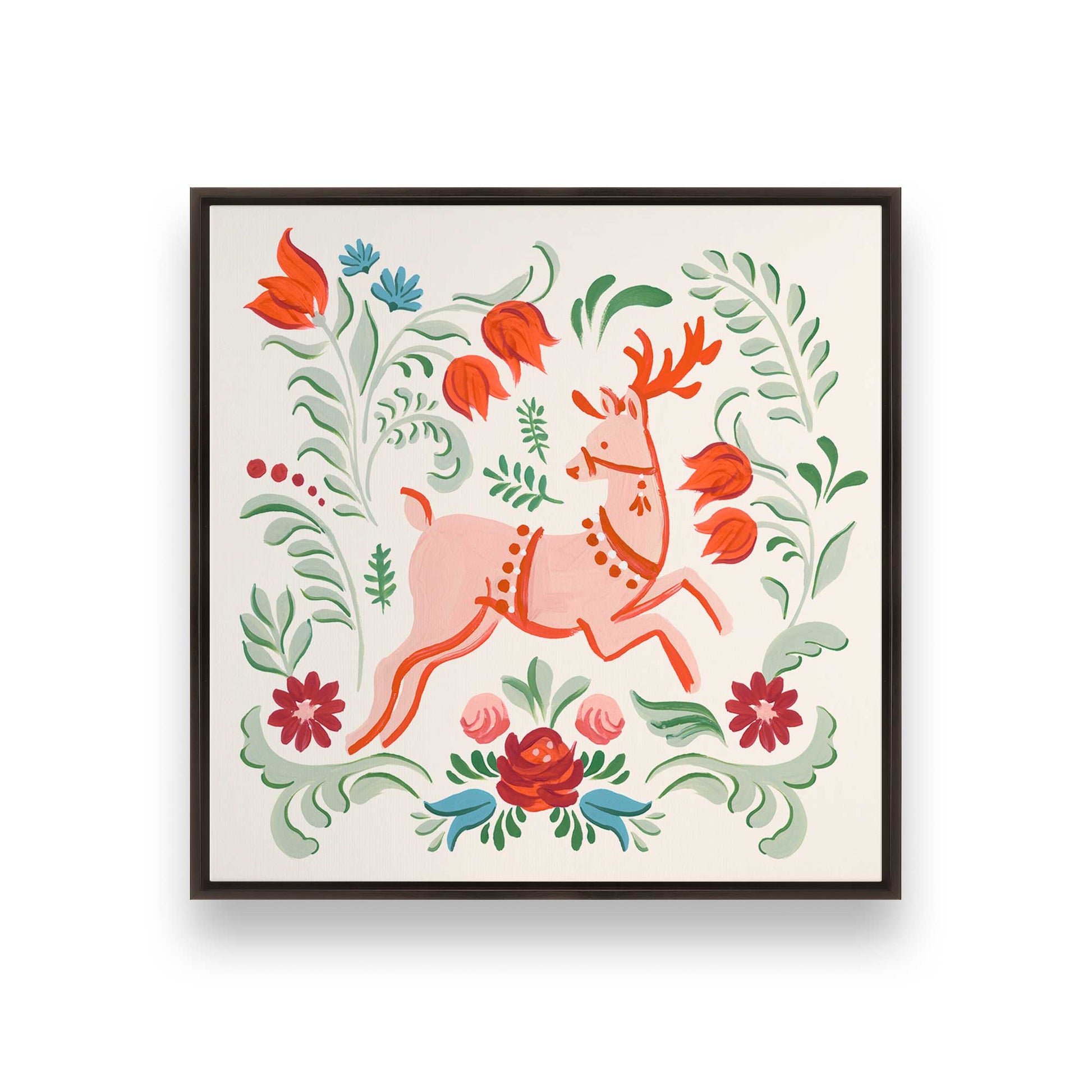 [Color:Espresso], Picture of art in a Espresso frame