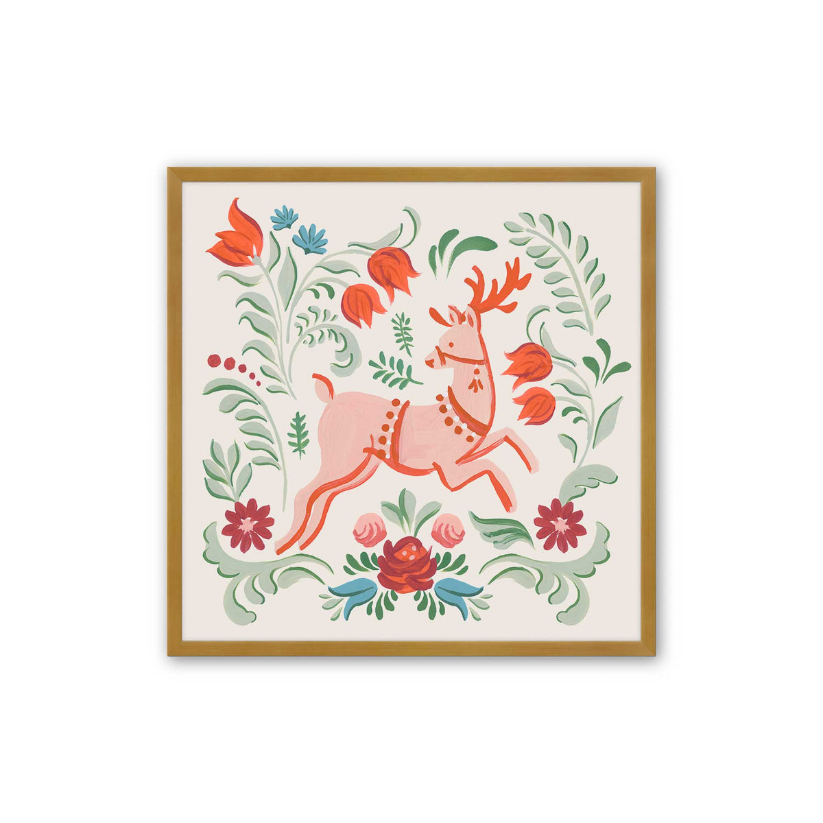 [Color:Polished Gold], Picture of art in a Polished Gold frame