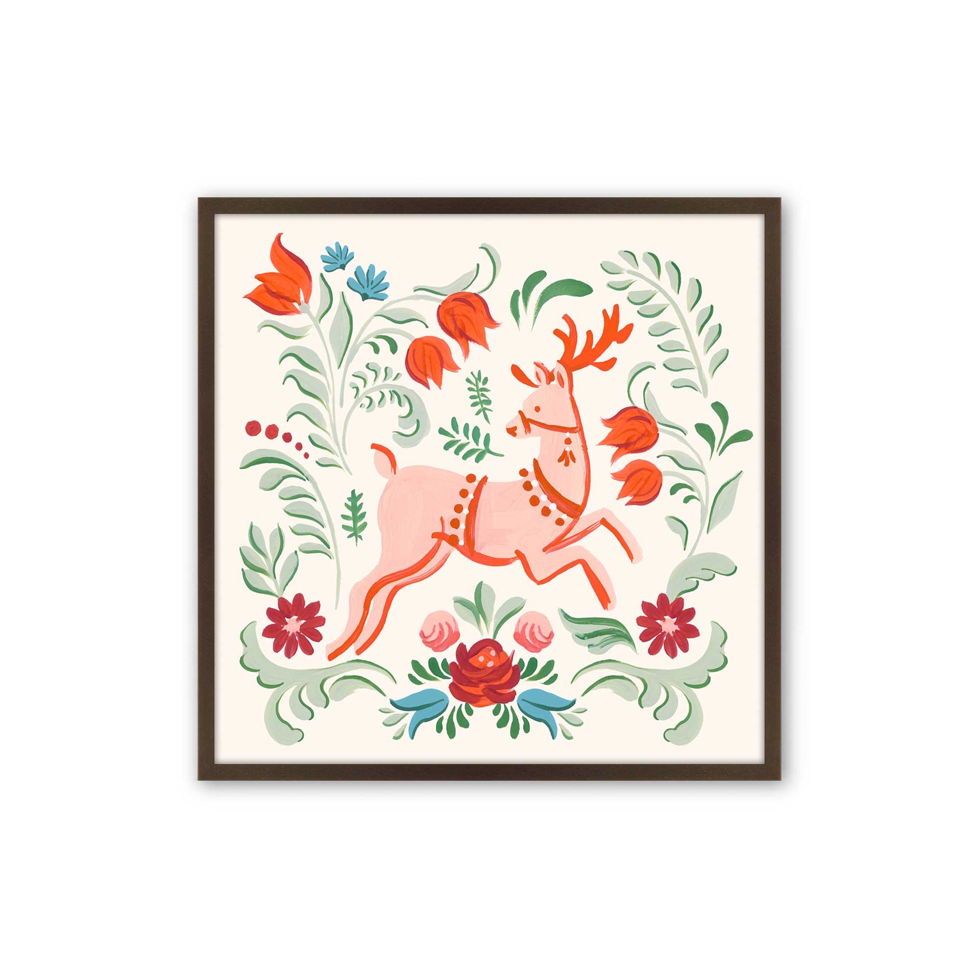 [Color:Espresso], Picture of art in a Espresso frame