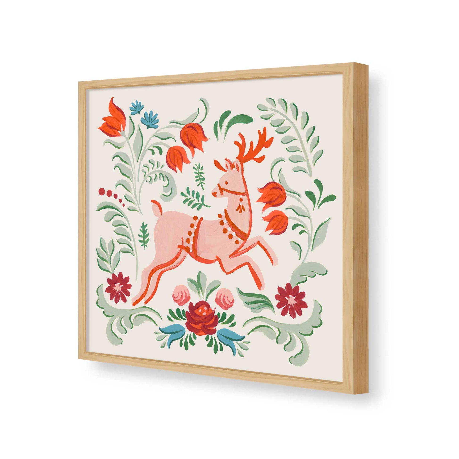 [Color:Espresso], Picture of art in a Espresso frame of the corner