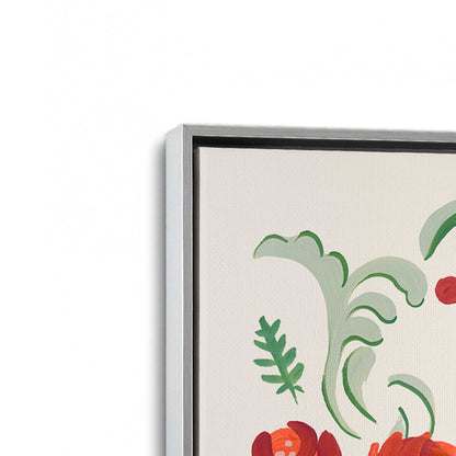 [Color:Polished Chrome], Picture of art in a Polished Chrome frame at an angle