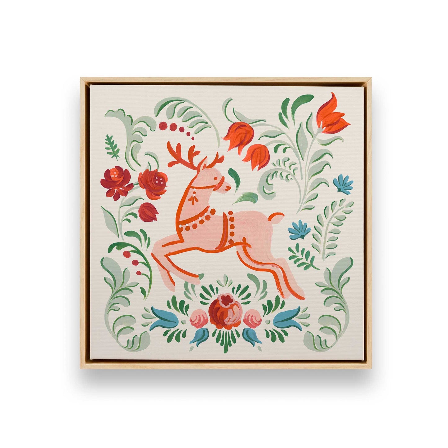 [Color:American Maple], Picture of art in a American Maple frame