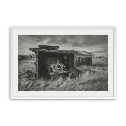 [Color:Opaque White], Picture of art in a Opaque White frame