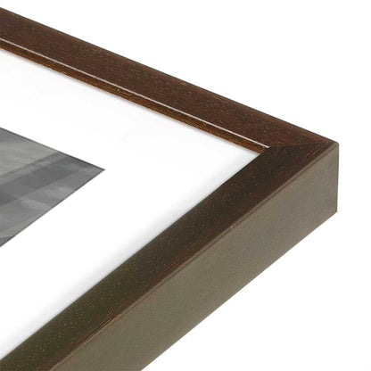 [Color:Belvinder Brown], Picture of art in a Belvinder Brown frame at an angle