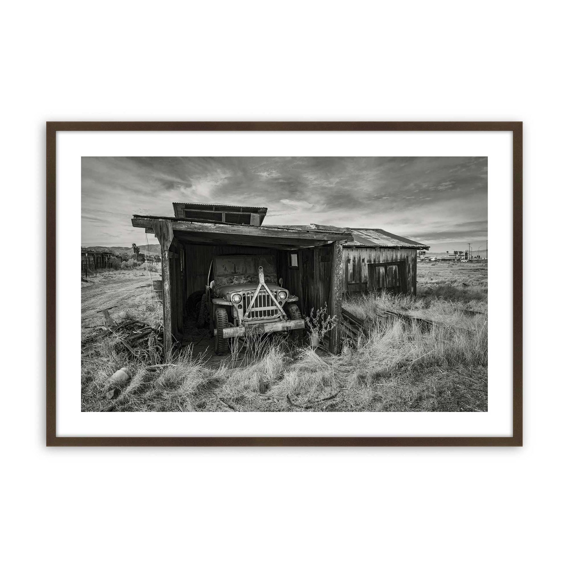 [Color:Belvinder Brown], Picture of art in a Belvinder Brown frame