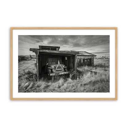 [Color:American Maple], Picture of art in a American Maple frame