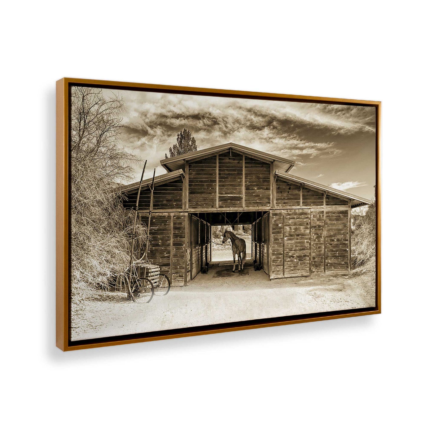 [Color:Polished Gold], Picture of the corner of the art