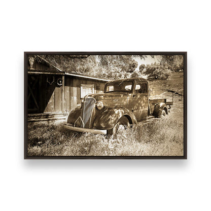 [Color:Espresso], Picture of art in a Espresso frame