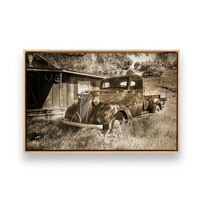 [Color:American Maple], Picture of art in a American Maple frame