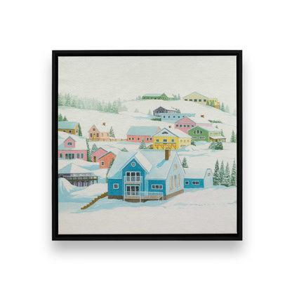 [Color:Satin Black], Picture of art in a Satin Black frame