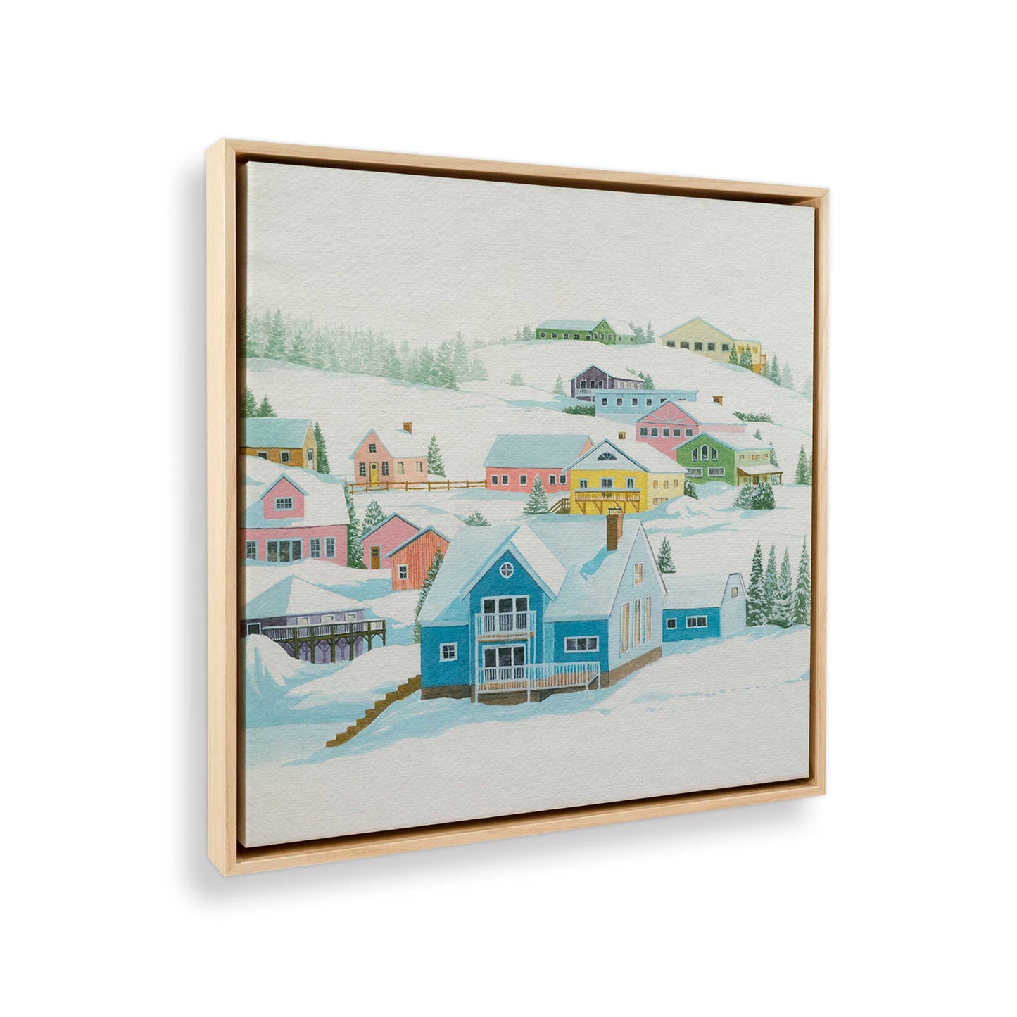 [Color:American Maple], Picture of the corner of the art