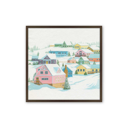 [Color:Espresso], Picture of art in a Espresso frame