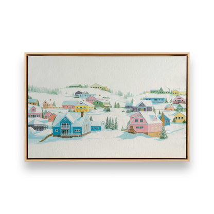 [Color:American Maple], Picture of art in a American Maple frame