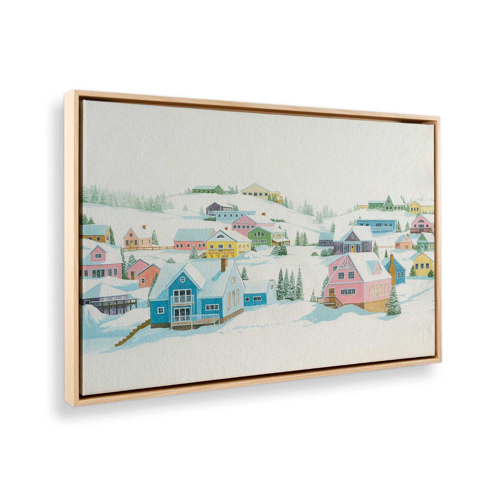 [Color:American Maple], Picture of the corner of the art