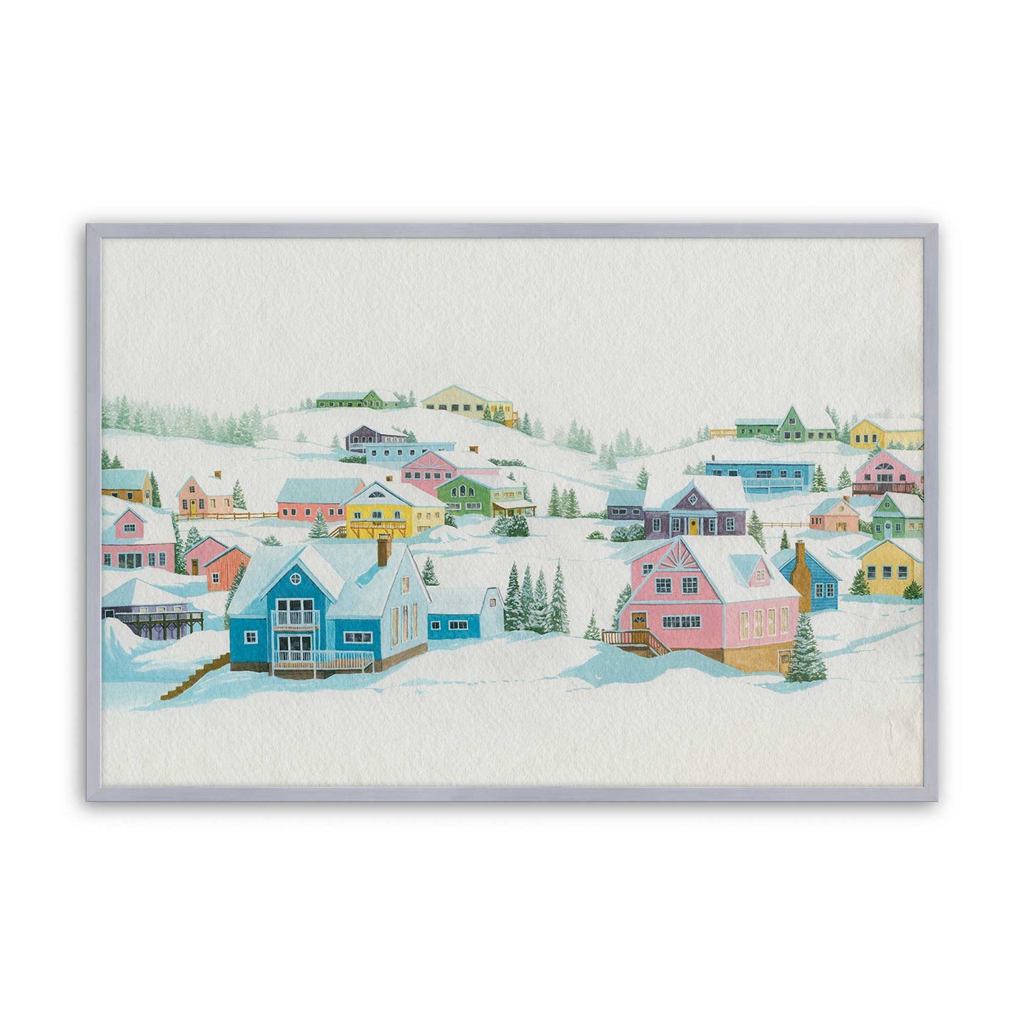 [Color:Polished Chrome], Picture of art in a Polished Chrome frame