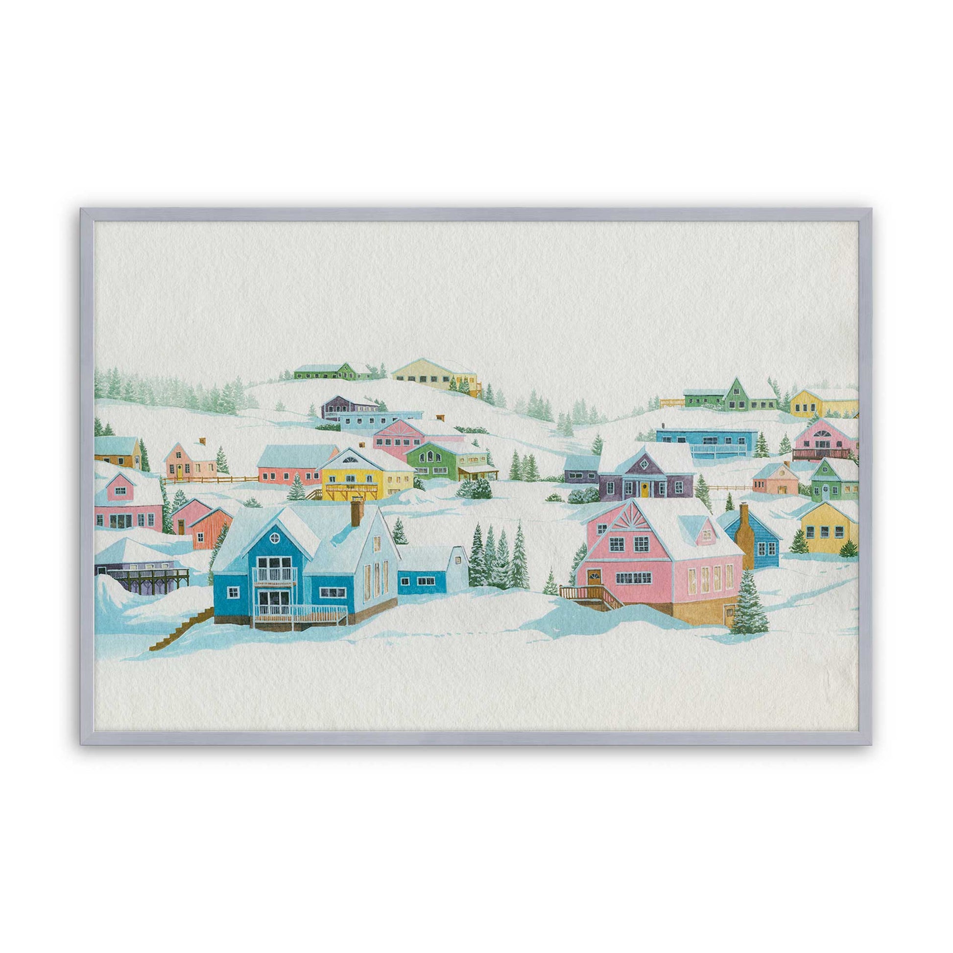 [Color:Polished Chrome], Picture of art in a Polished Chrome frame