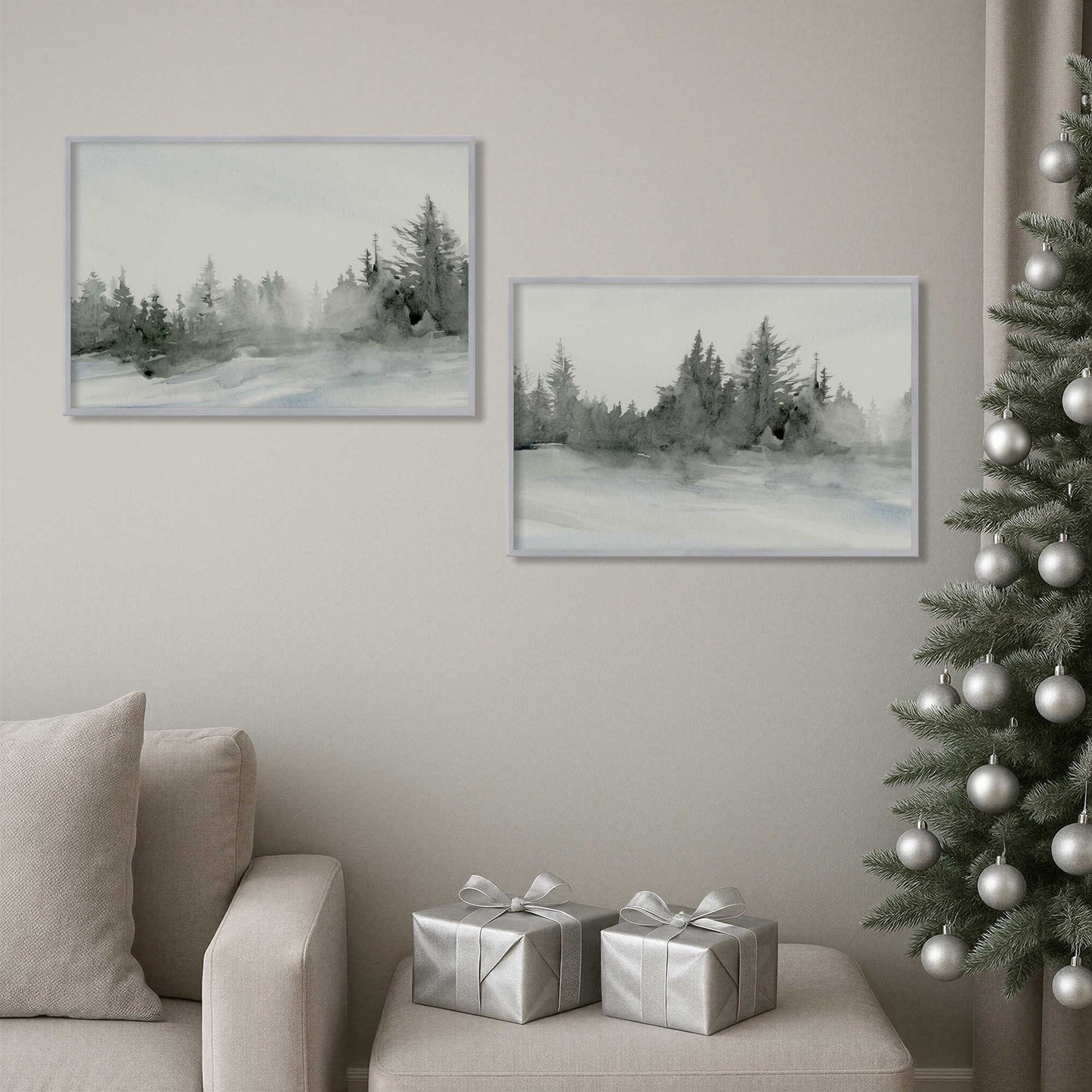 [Color:Opaque White], Picture of art in a Opaque White frame