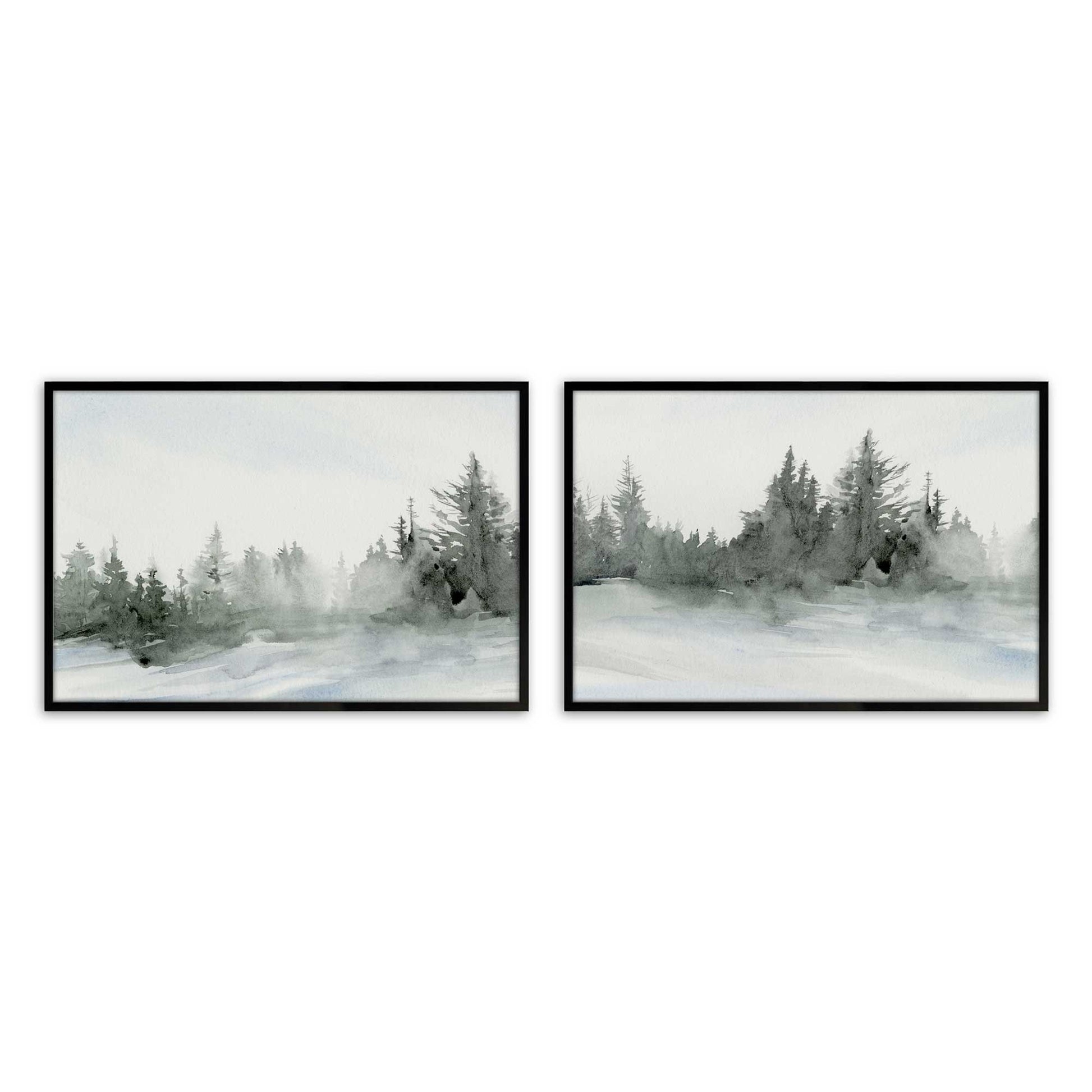 [Color:Satin Black], Picture of art in a Satin Black frame