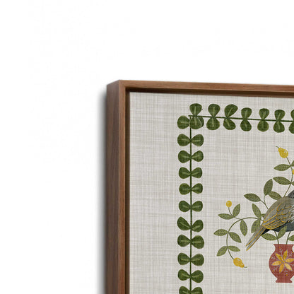 [Color:Walnut], Picture of the corner of the art