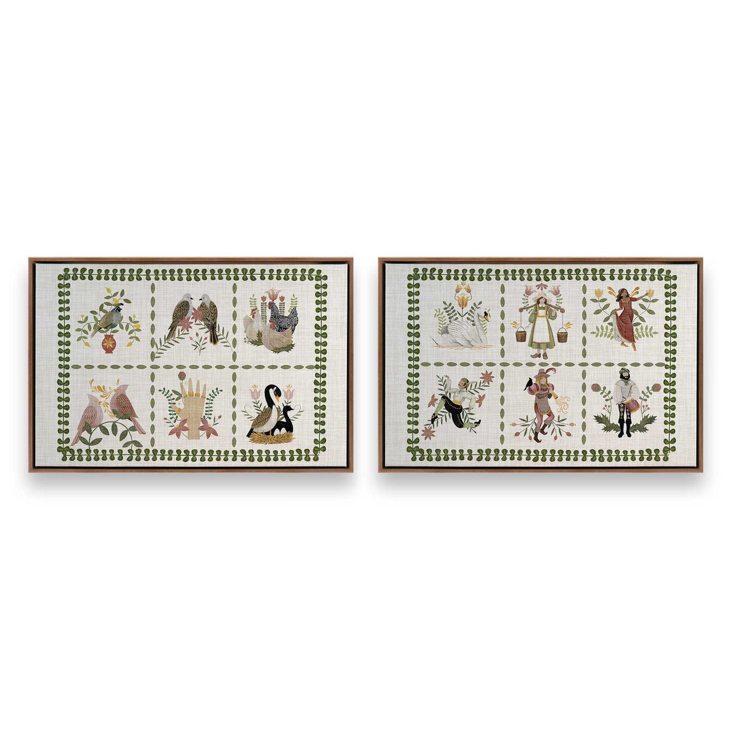 [Color:Walnut], Picture of art in a Walnut frame