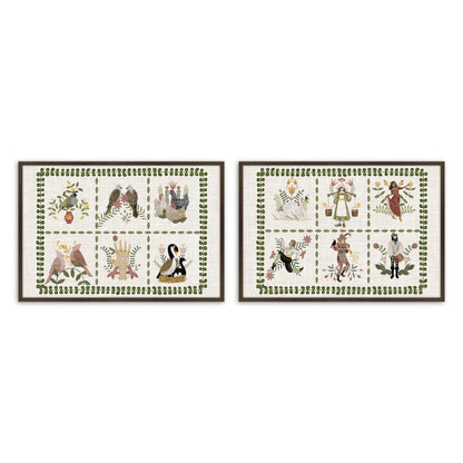 [Color:Belvinder Brown], Picture of art in a Belvinder Brown frame