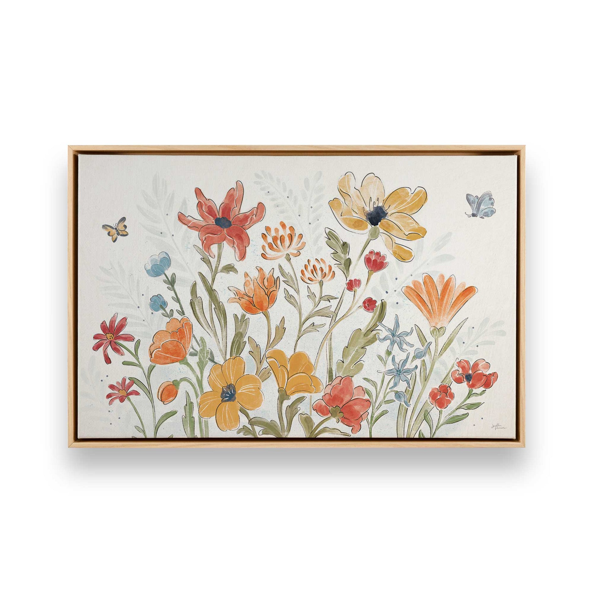 [Color:American Maple], Picture of art in a American Maple frame