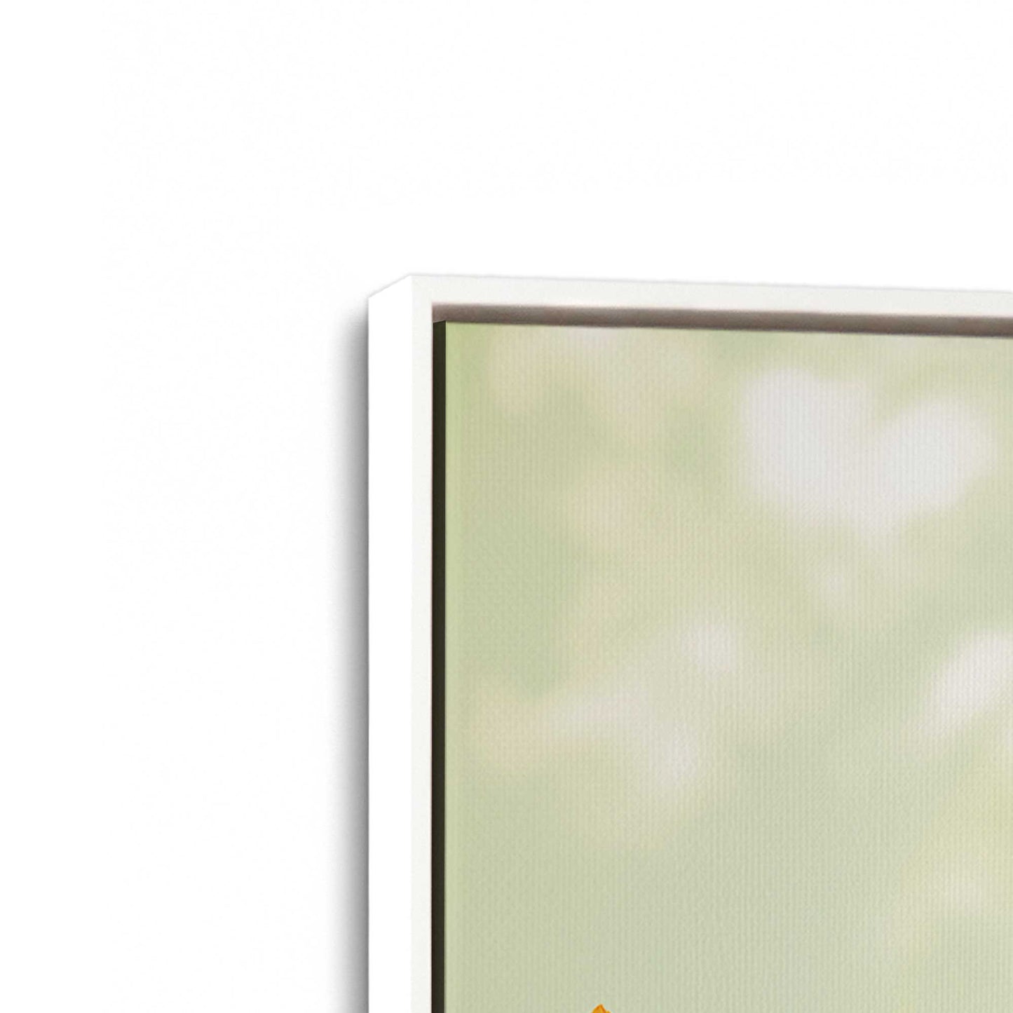 [Color:Opaque White], Picture of the corner of the art