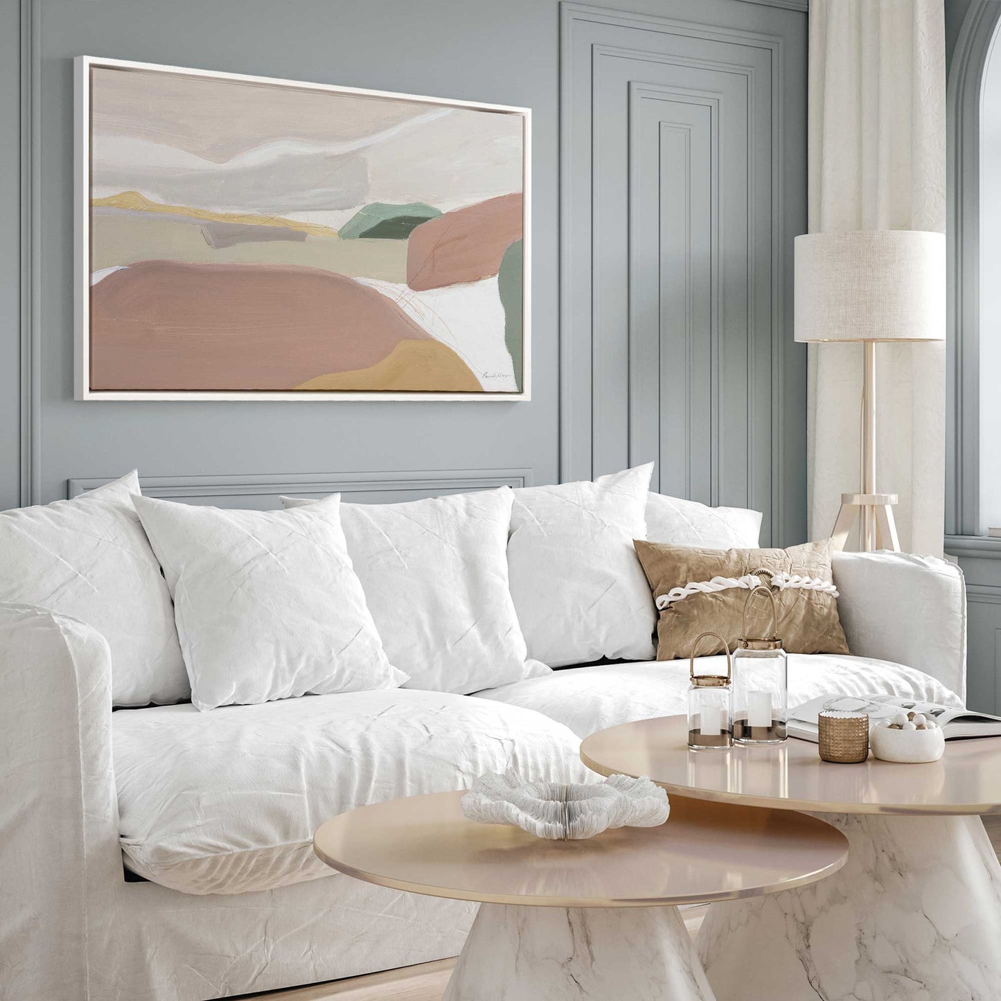 Art piece on the wall