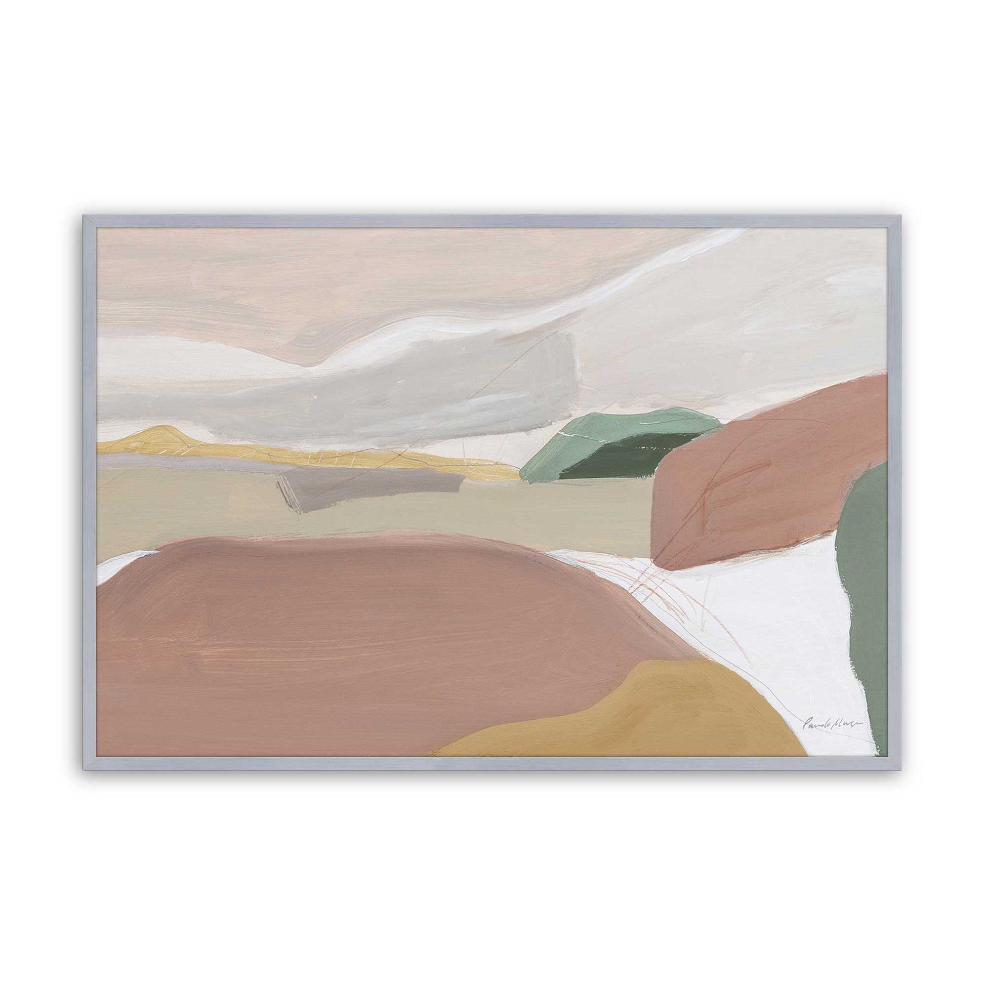[Color:Polished Chrome], Picture of art in a Polished Chrome frame
